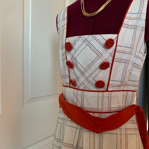 Anthropologie Sun Dress- Floreat Brand! Size 0 - Picture 3 of 6